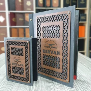 Ahşap Menü Kabı Modelleri