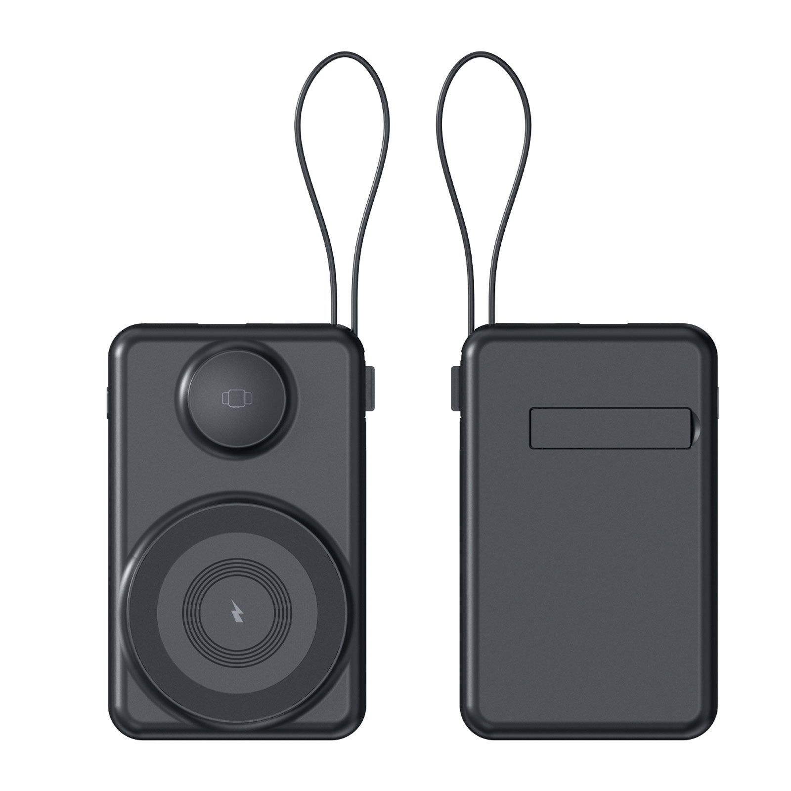225501 KAYABEYİ 10.000 MAH SİYAH MAGSAFE ve WIRELESS POWERBANK