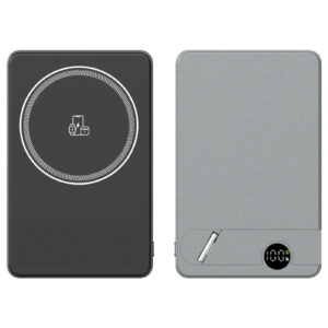 225601 KİLYOS 10.000 MAH SİYAH MAGSAFE  ve  WIRELESS STANDLI POWERBANK