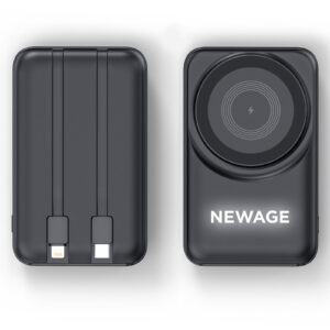 259301 KÜÇÜKLER 10.000 MAH SİYAH MAGSAFE  ve  WIRELESS POWERBANK
