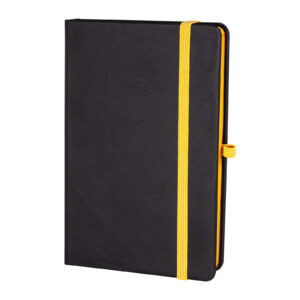 301606 TUNALI SARI TARİHSİZ DEFTER (13X21 CM)