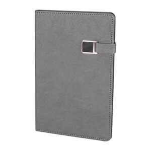 302722 ESENBOĞA  GRİ TARİHSİZ DEFTER (13X21 CM)