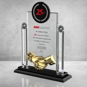 CA396 Kristal Plaket