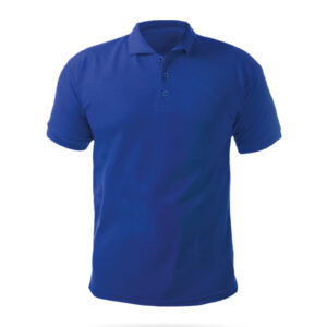 488926-S AÇELYA SAKS MAVİ S POLO YAKA TİŞÖRT