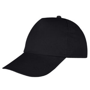 489401 PAPATYA SİYAH POLYESTER ŞAPKA