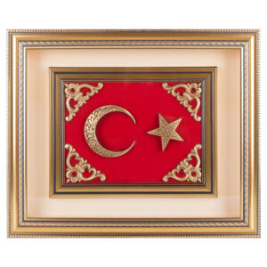 922301 GÖKTÜRK AYYILDIZ KABARTMALI TABLO