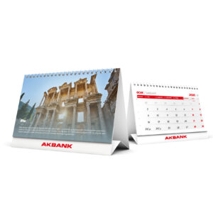 ALA-20 ALA-20 (TARİHİ YERLER) ÜÇGEN MASA TAKVİMİ