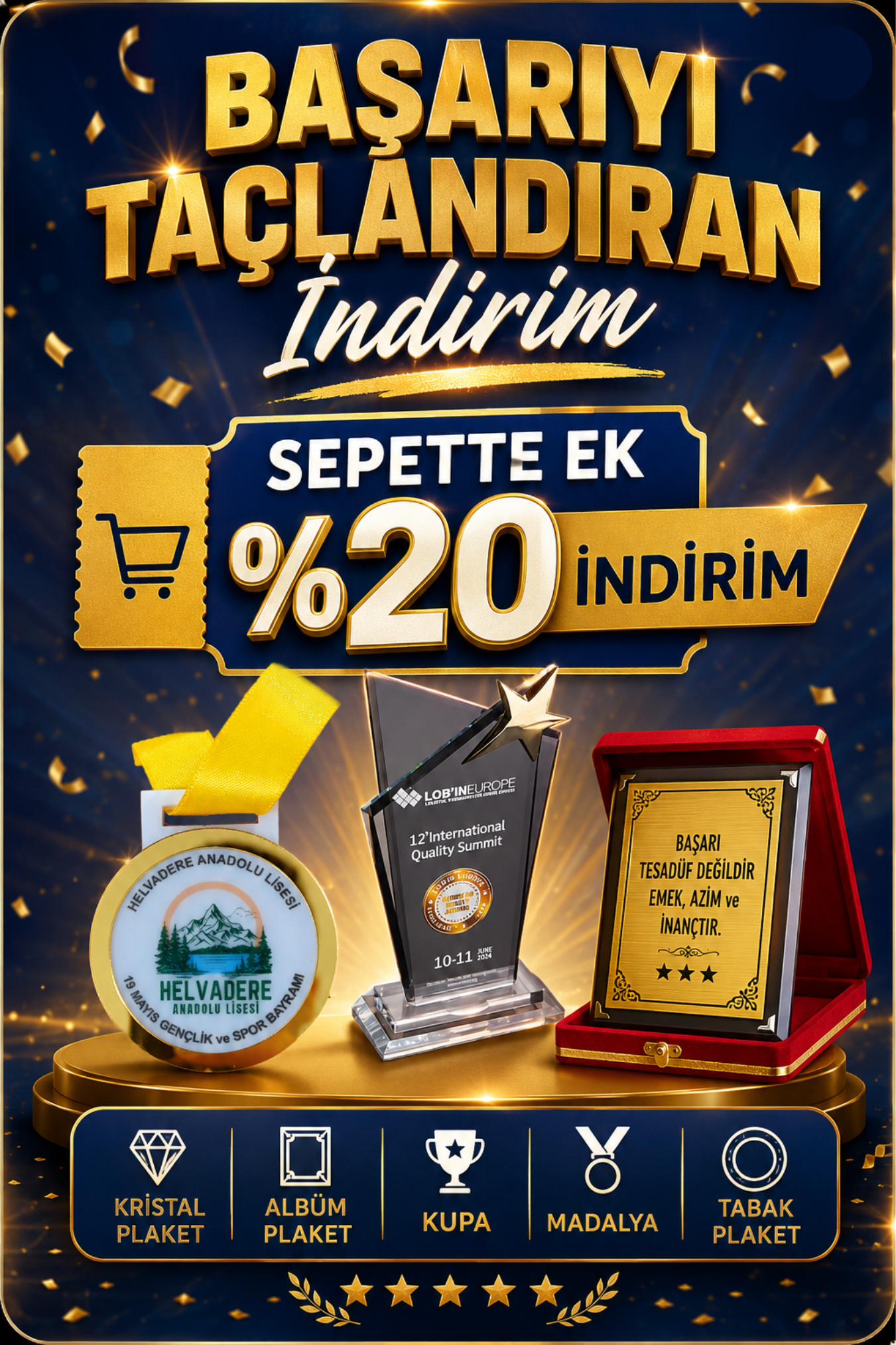 Başarıyı Taçlandıran İndirim